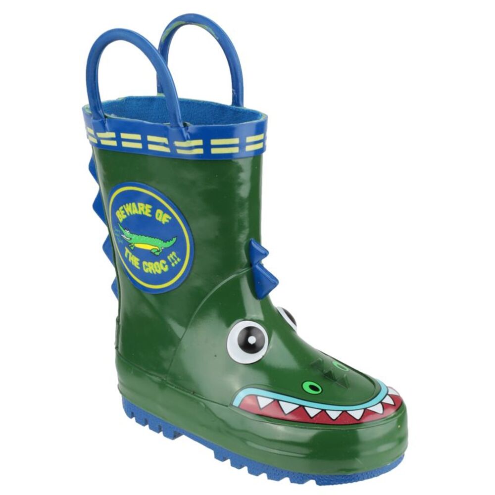 Cotswold Childrens Puddle Boot / Boys Boots / Crocodile